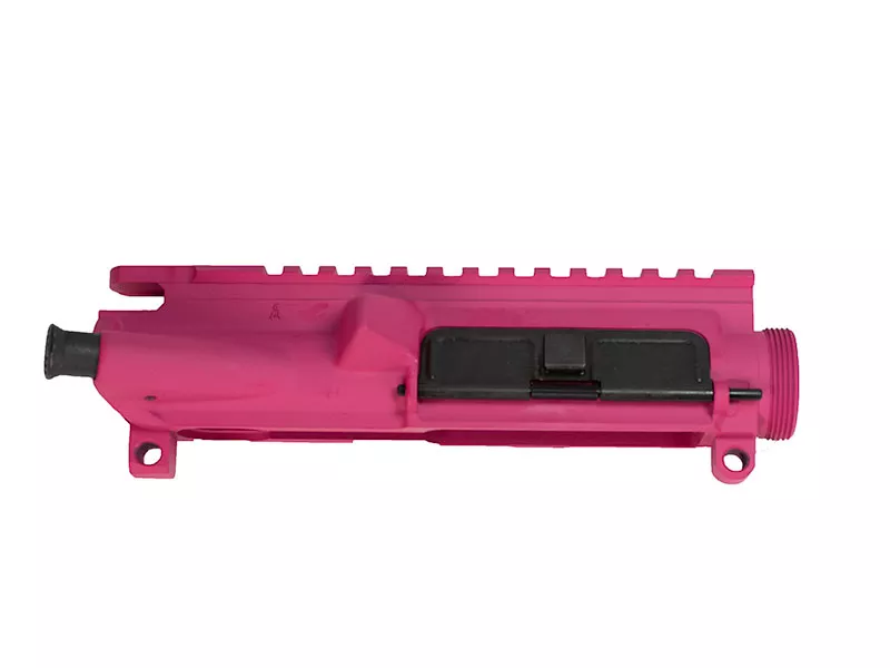 AR-15 Assembled Upper Receiver – Pink