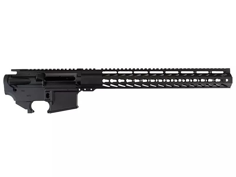 AR-15 Builder Set Black Anodized with 15″ Keymod Rail – Daytona Tactical