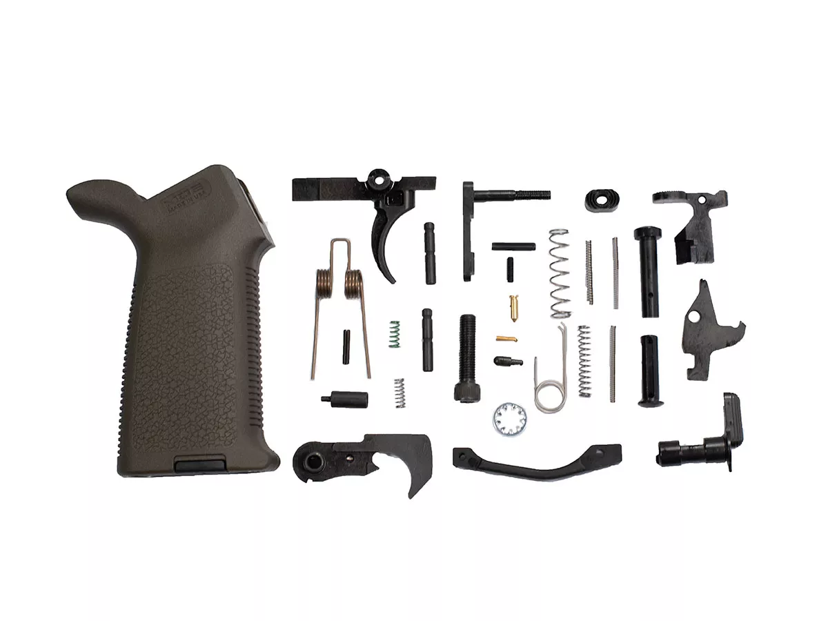 AR-15 Lower Parts Kit Magpul Moe Olive Drab OD Green