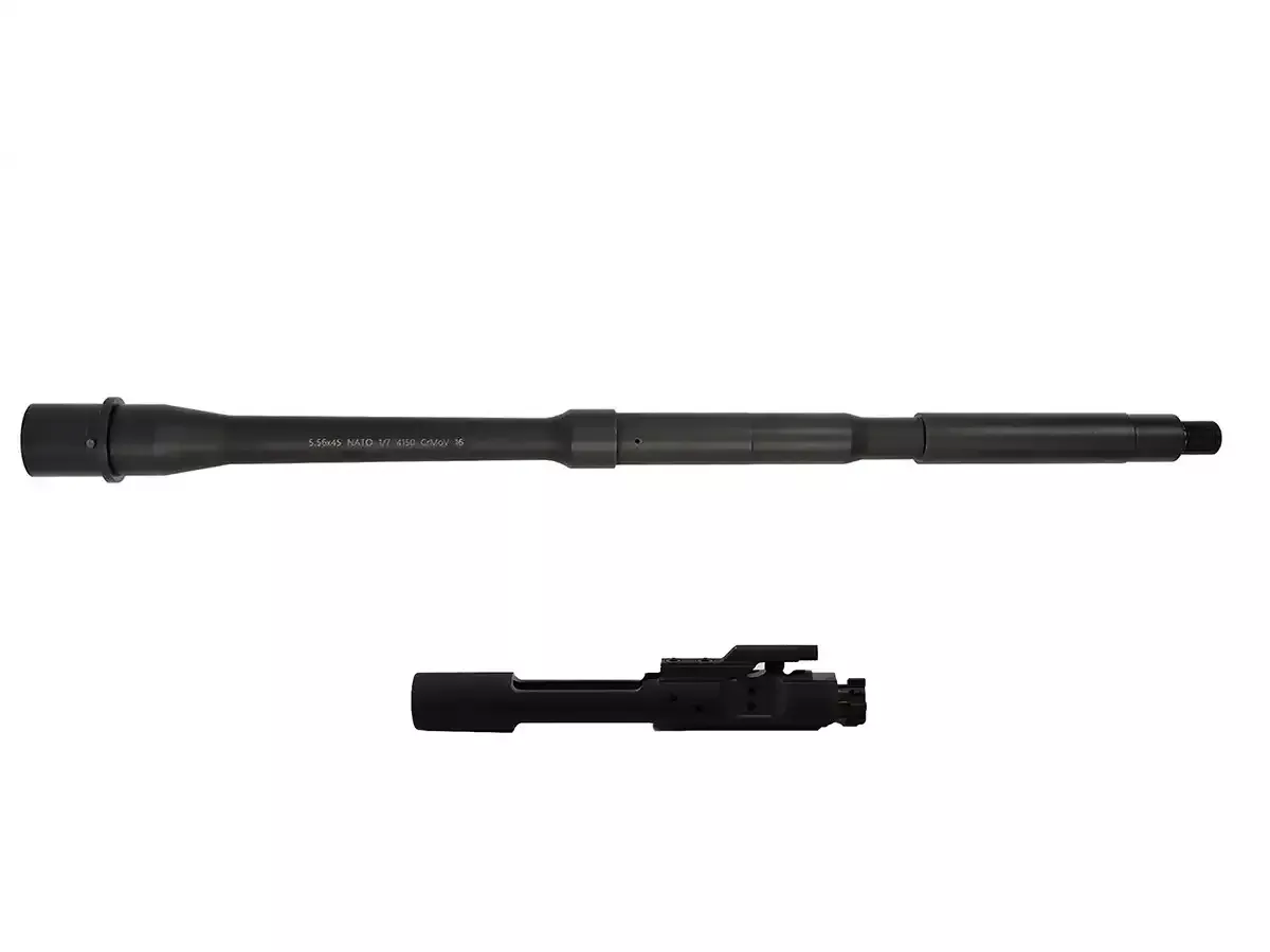 AR-15 RIFLE BARREL AND BCG