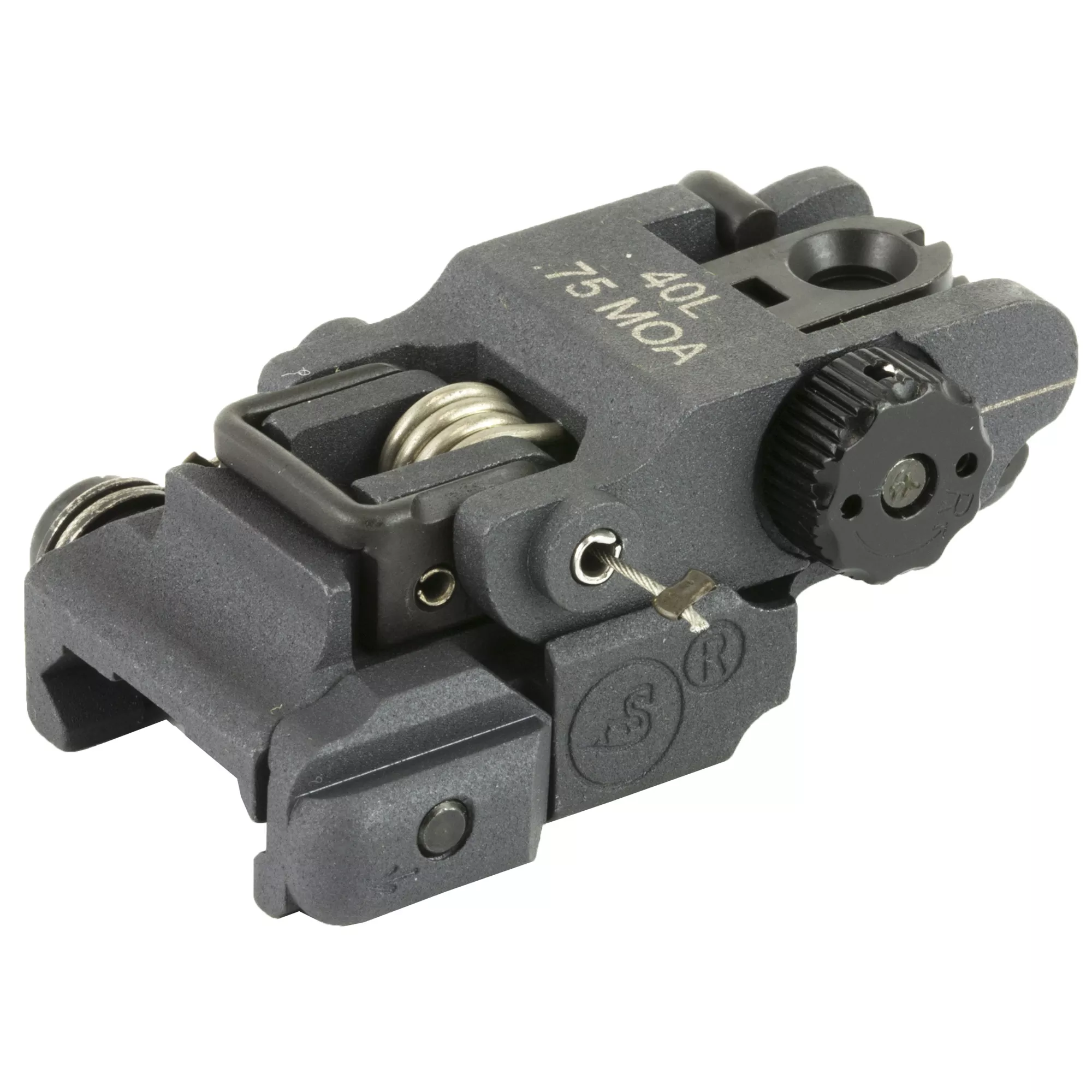 Arms Low Profile Flip Up Rear Sight