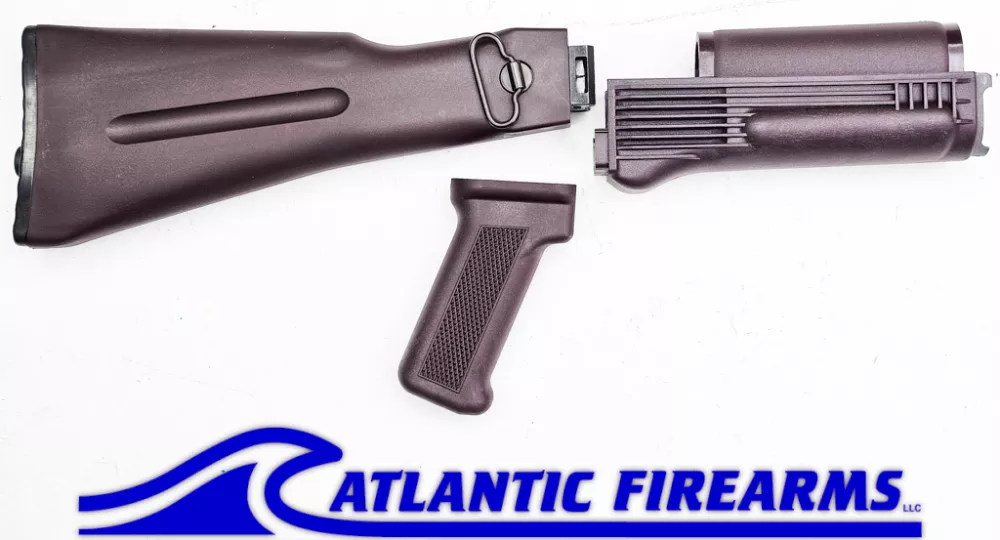 Arsenal US Plum Left Side Folding Stock Set for Stamped Receivers