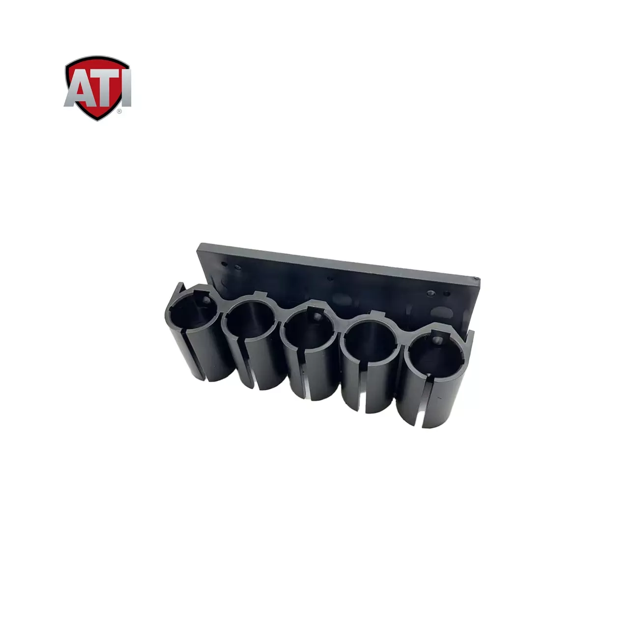 ATI Shotforce 5 Loop Buttstock Shell Holder, Black