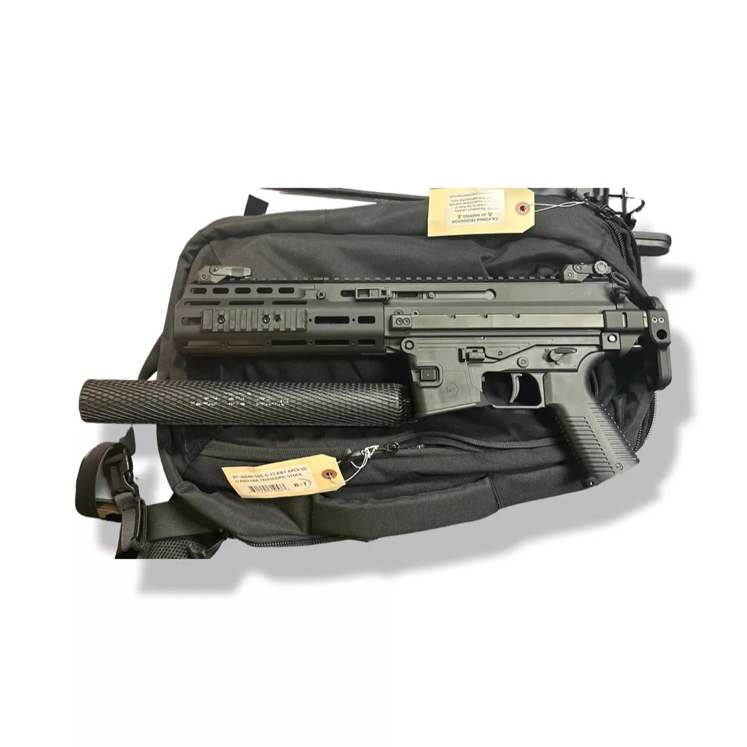 B&T APC9-SD G (Glock) SBR with Full Sized 12” SD Suppressor APC9SD