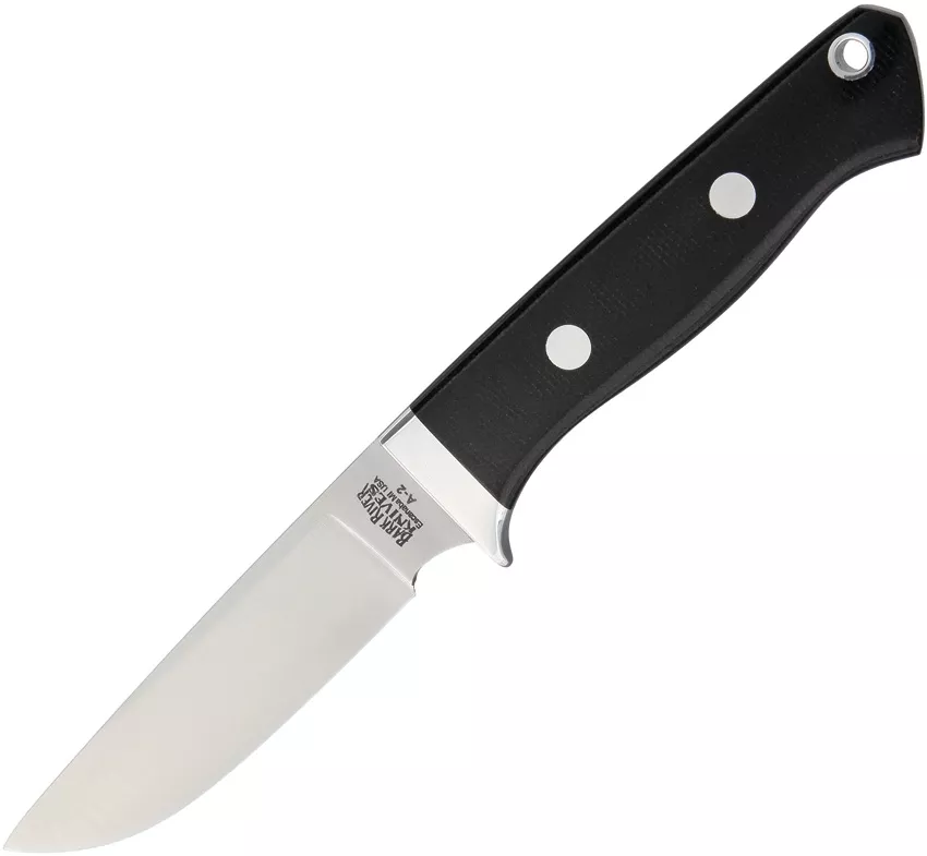 Bark River Huntsman Black Canvas Micarta BA2011MBC