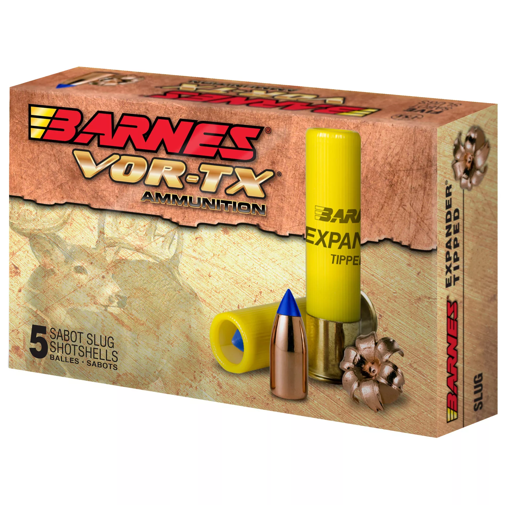Barnes VOR-TX 20 Gauge 3" 250gr Slug – 5 Rounds