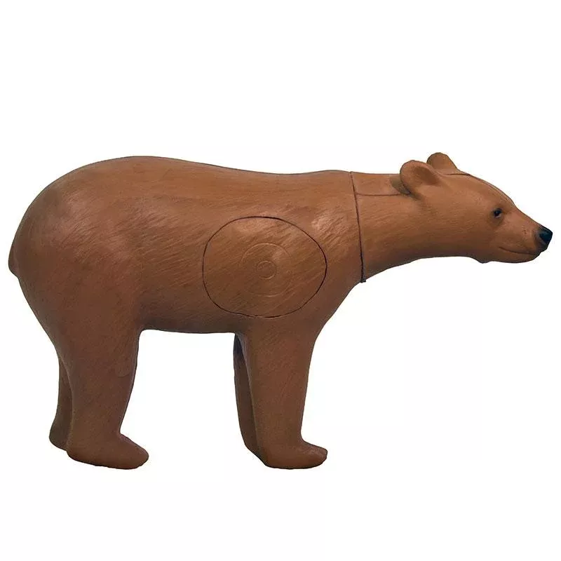 BIGshot Real Wild 3D Large Walking Bear Brown Archery Target with EZ Pull Foam