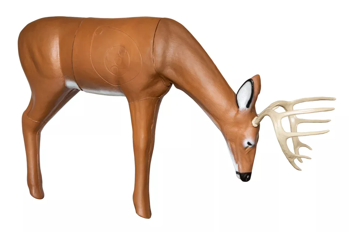 BIGshot Real Wild 3D Medium Series Browsing Deer Archery Target with EZ Pull Foam