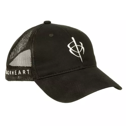 BlackHeart Mesh HatBlack One Size