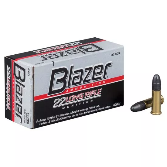 BLAZER 22LR 40GR HIGH VELOCITY, 50RD BOX