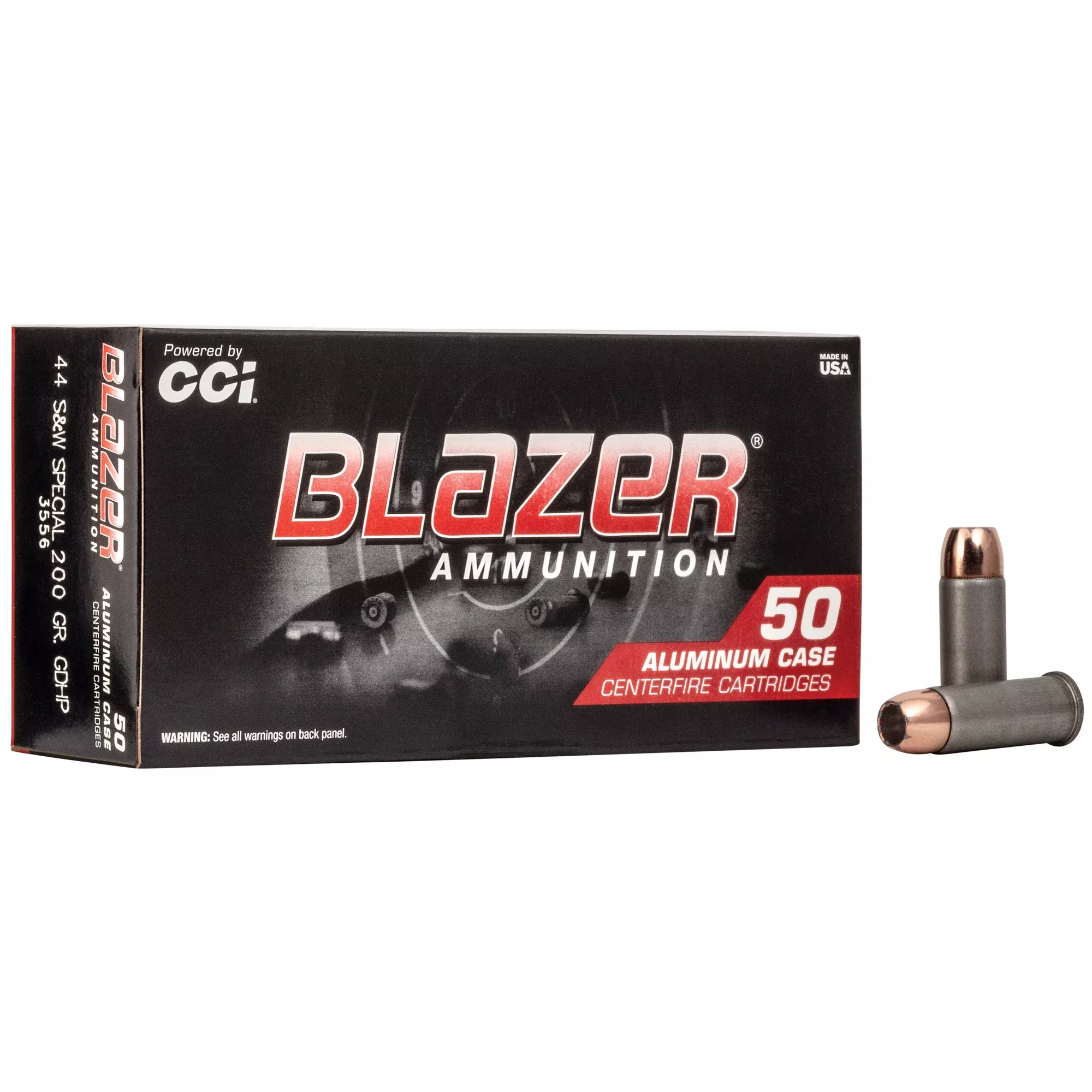 Blazer 44 Special 200gr JHP – 50 Rounds