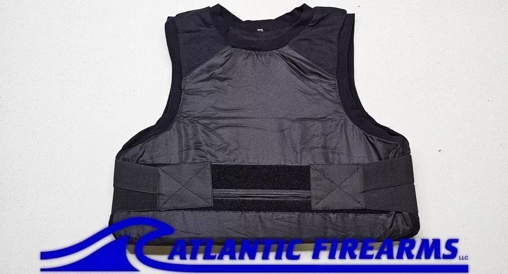 Body Armor- Concealed Level IIIA Ballistic Vest - Black