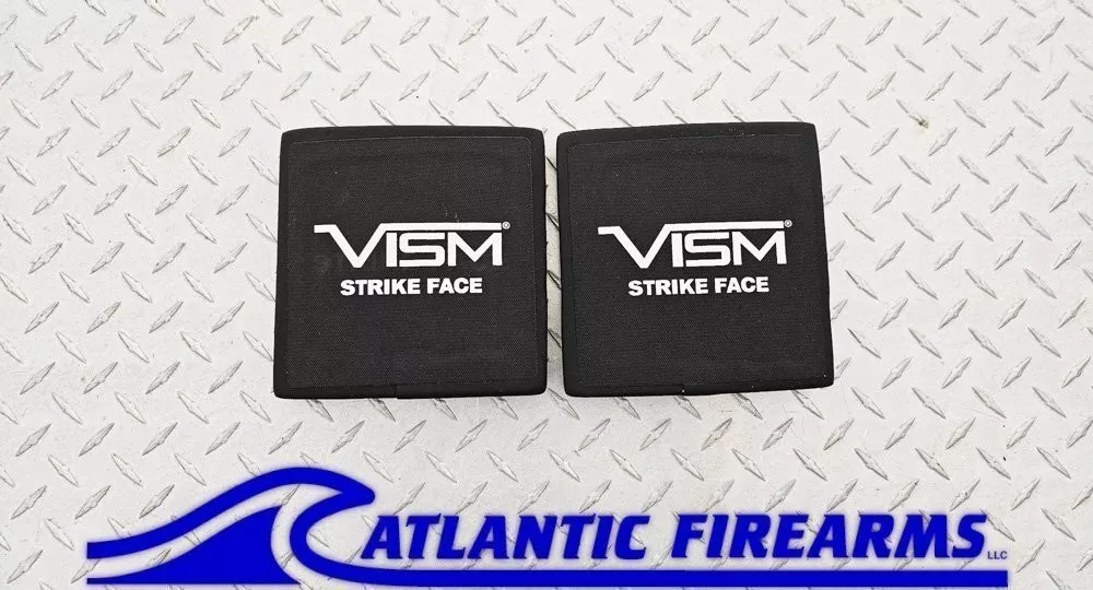 Body Armor- Level IV Ballistic Side Plate 6"x6" Pair - Vism