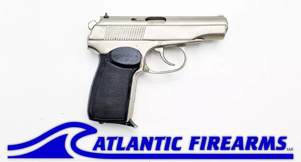 Bulgarian Makarov 9X18MM Pistol-Nickel