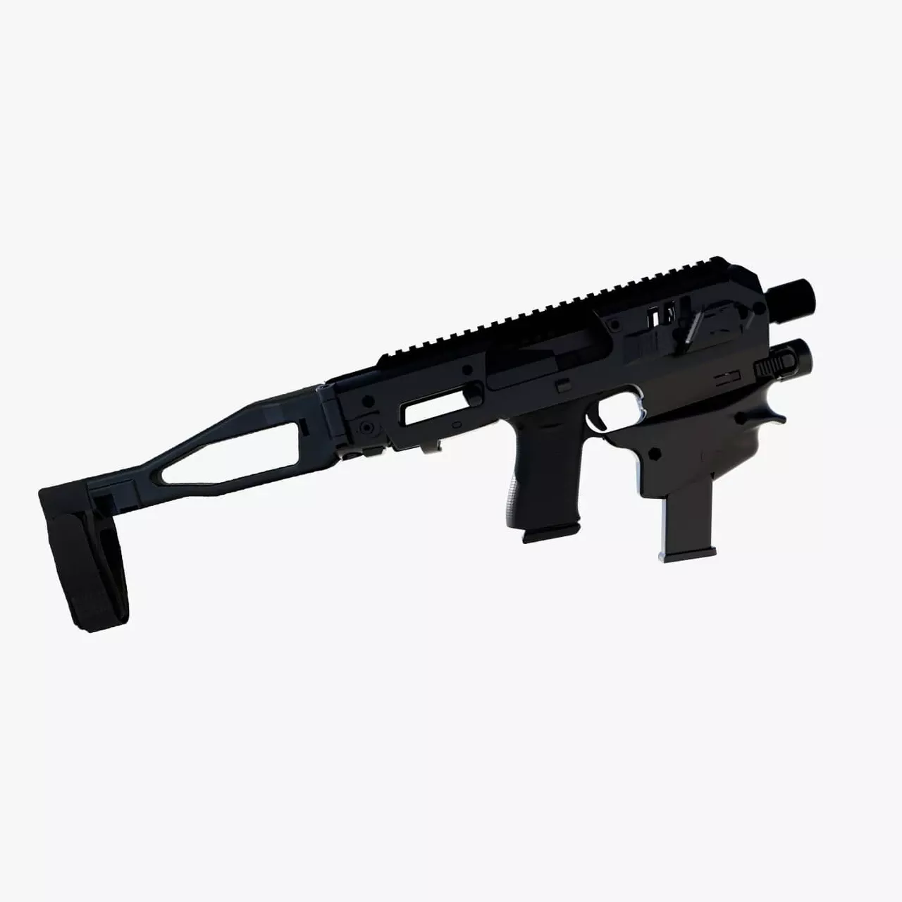 CAA Micro Conversion Kit for Glock 43/43X/48 | Long Stabilizer Brace
