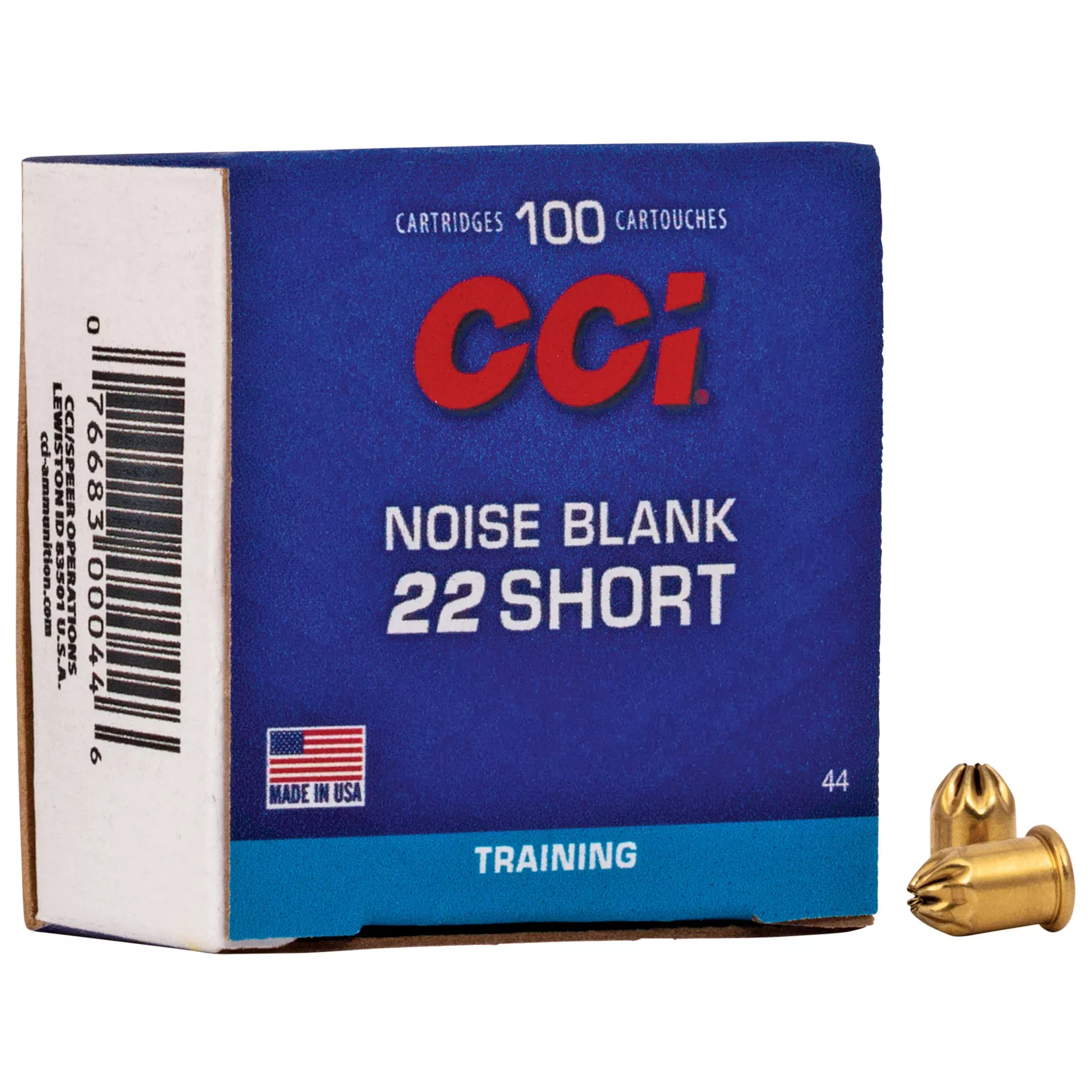 CCI 22 Short Blank – 100 Round Box