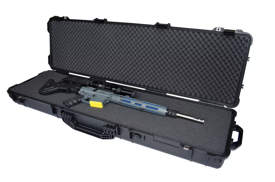 CED Waterproof Rifle Case with wheels