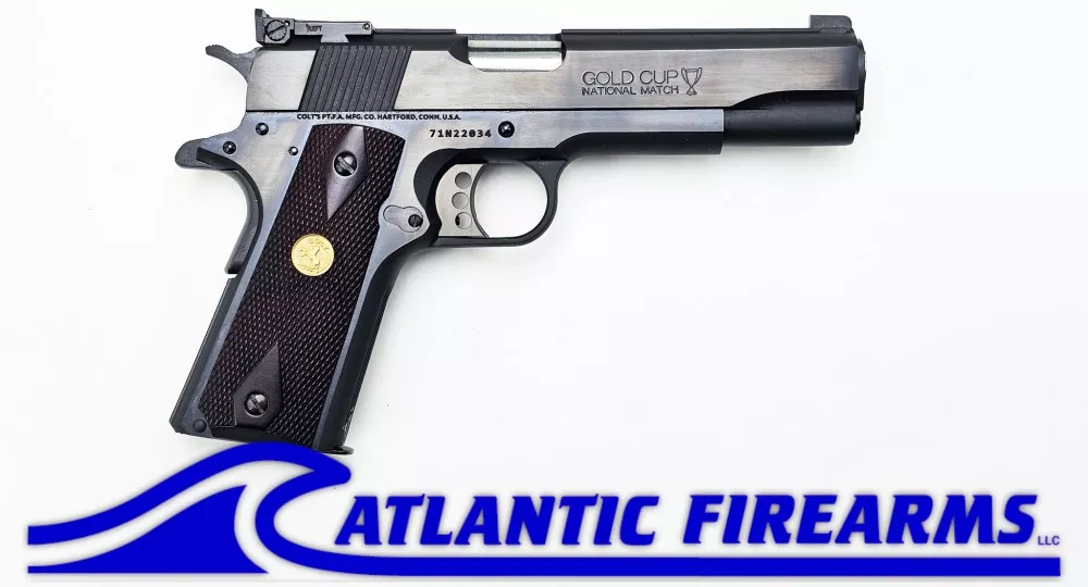 Colt Gold Cup National Match 45 ACP- Shooters Model