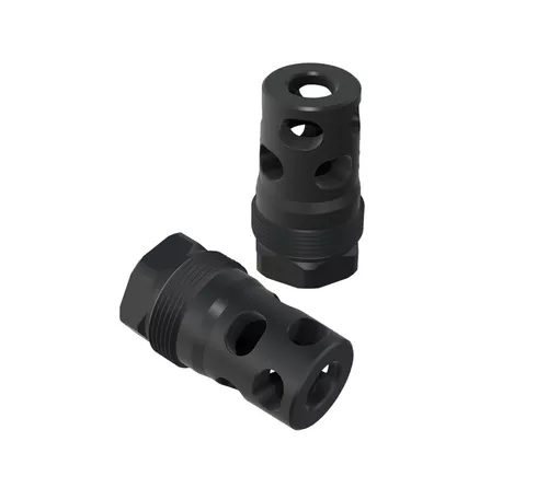 Comstock Armory Compact Muzzle Brake 5/8x24 - Plan-B Suppressor Mount