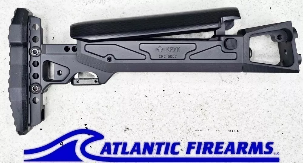 CRC 5002/9036 Telescopic Buttstock for Arsenal Sam Series - Black - KPYK