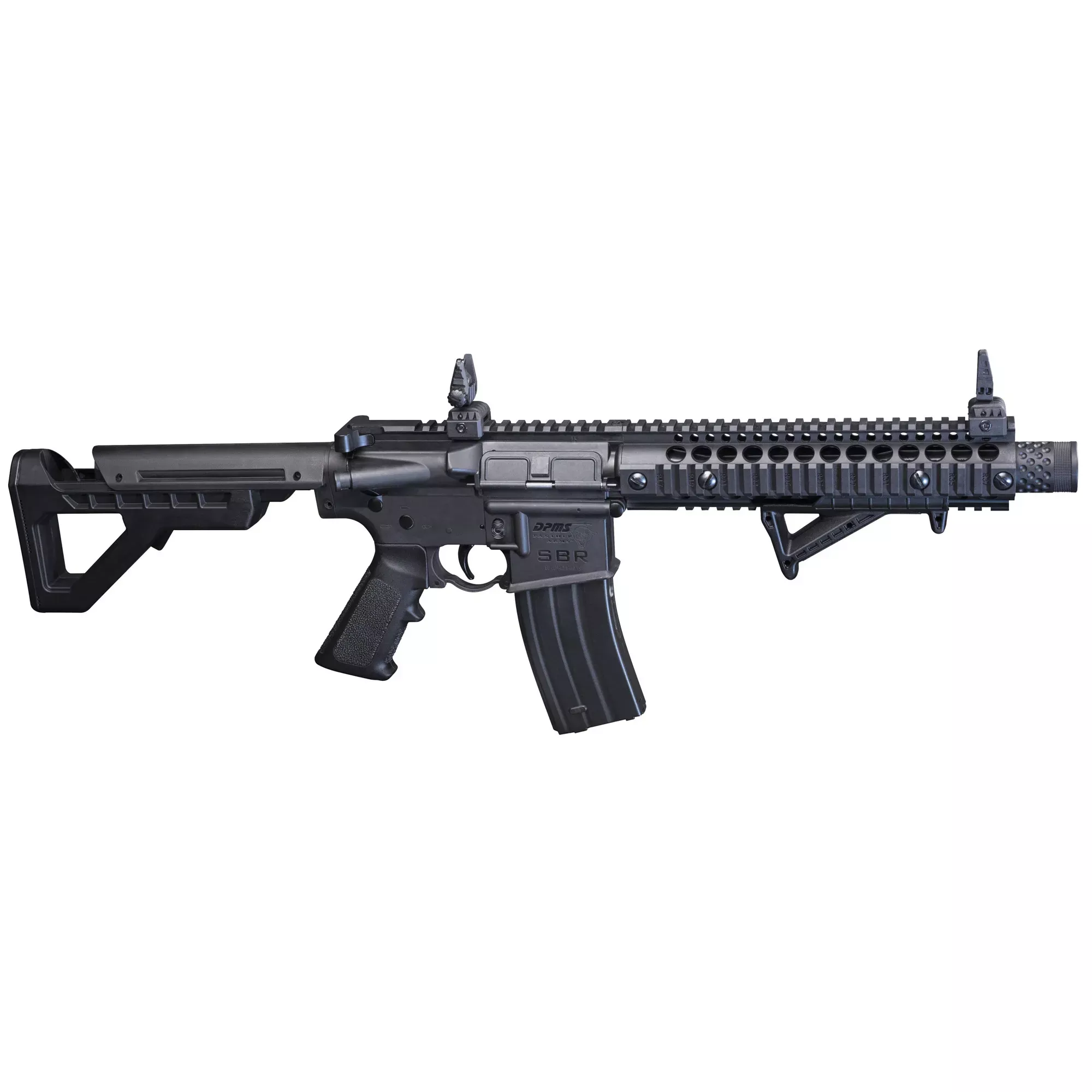 Crosman DPMS SBR Full Auto BB Rifle Black Finish DSBR