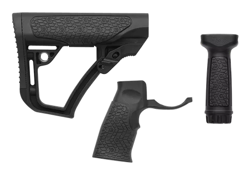 Daniel Defense Stock/Grip/Vertical Grip Combo - Black