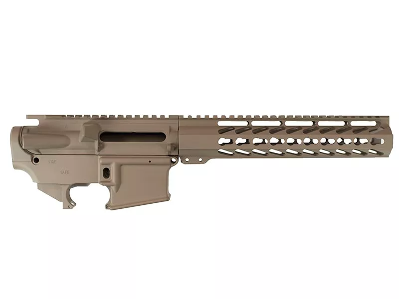 Daytona Tactical AR-15 Builder Set with 10″ Keymod Rail – Flat Dark Earth (FDE)