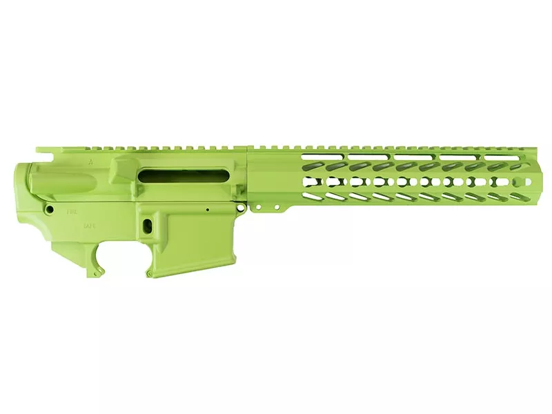 Daytona Tactical AR-15 Builder Set with 10″ Keymod Rail – Zombie Green