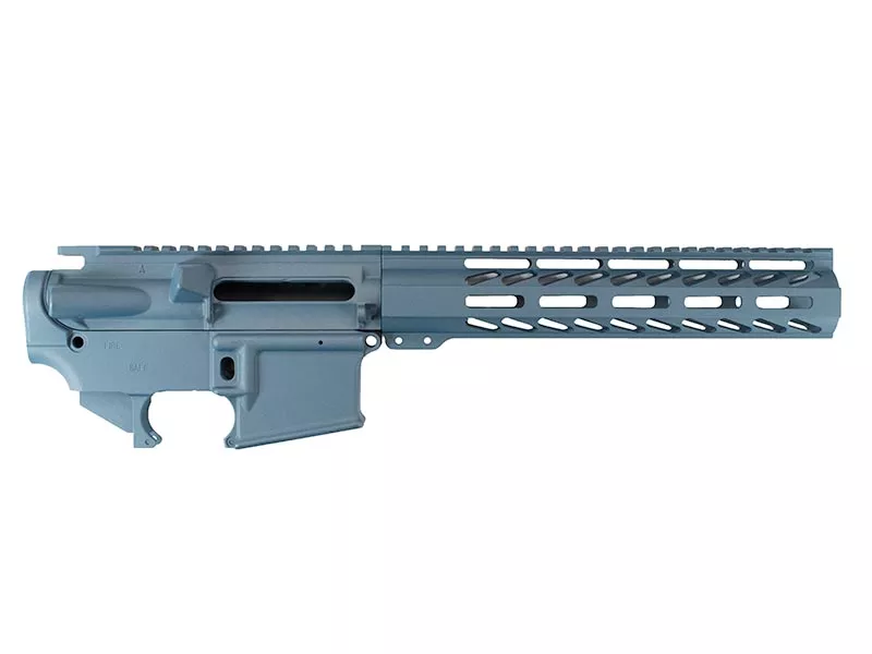 Daytona Tactical AR-15 Builder Set with 10″ M-LOK Rail – Blue Titanium