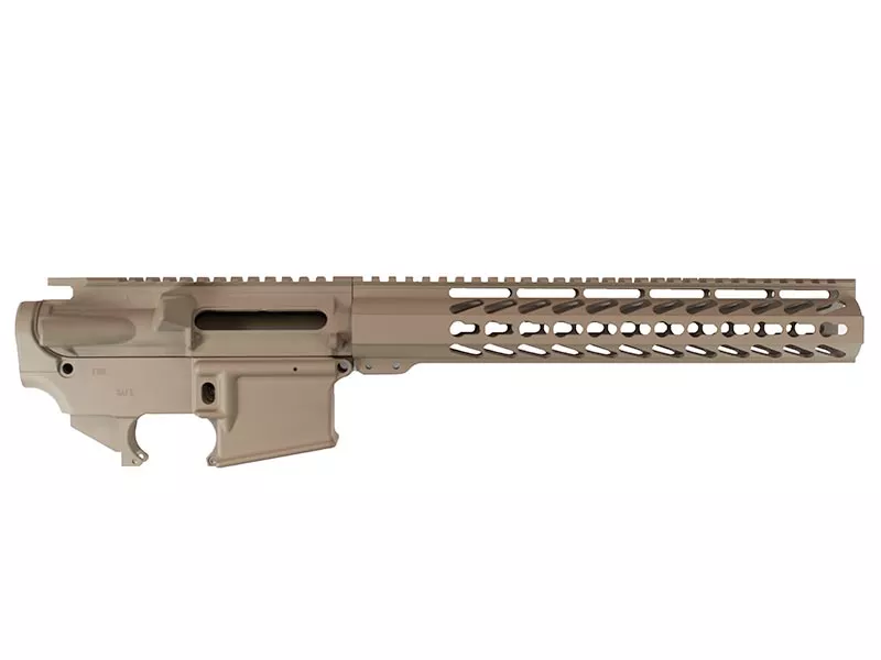 Daytona Tactical AR-15 Builder Set with 12″ Keymod Rail – Flat Dark Earth (FDE)