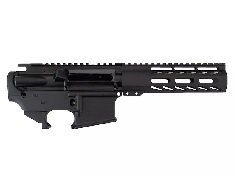 Daytona Tactical AR-15 Builder Set with 7″ M-lok Rail – Black Anodized