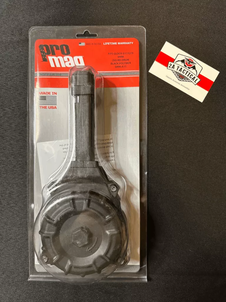 DRM-A11 9mm G17/19 50-Round Drum Mag