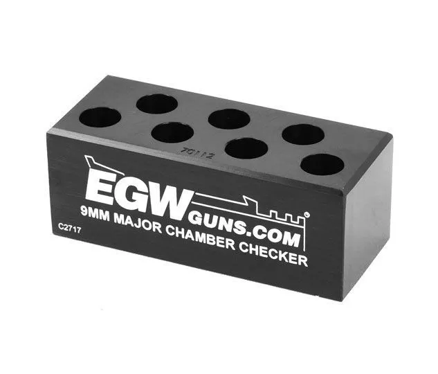 EGW Case Gauge Ammo Checker 9 mm Major