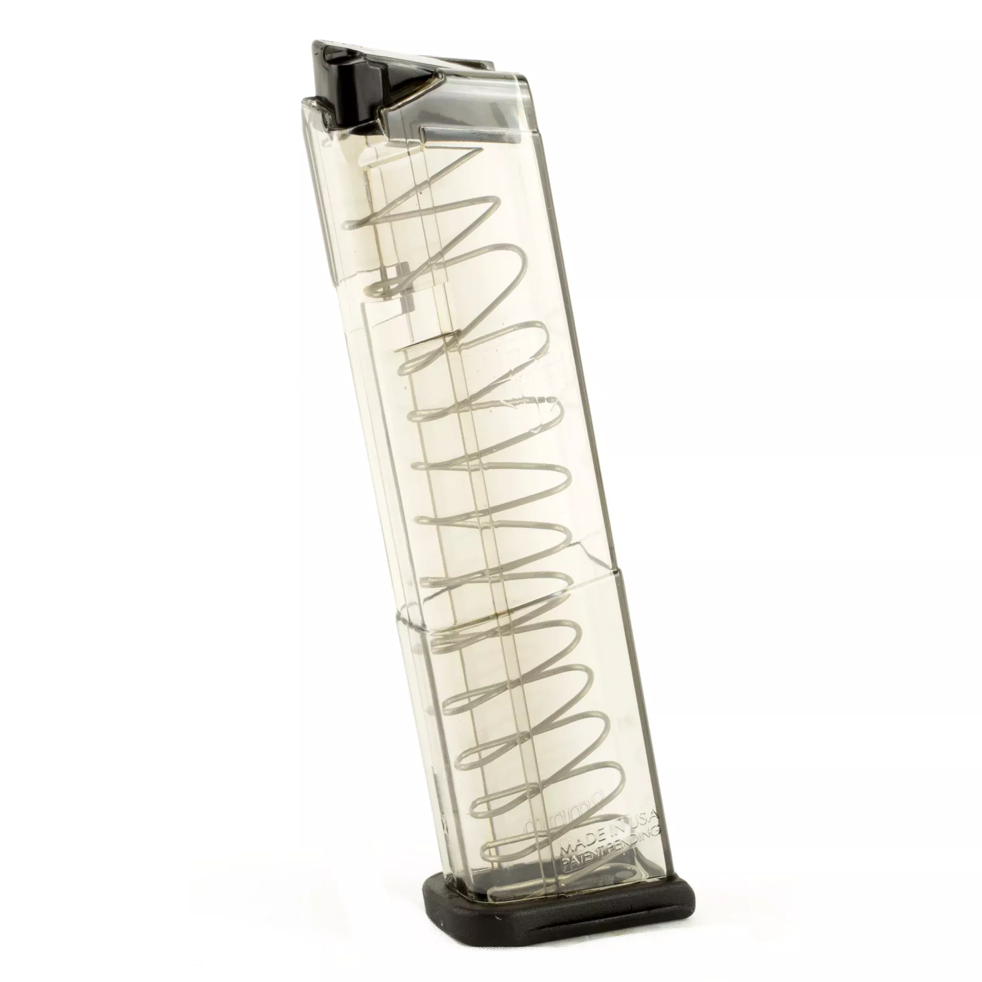 Elite Tactical Systems Group Glock 43 9mm 12-Round Magazine – Clear Polymer