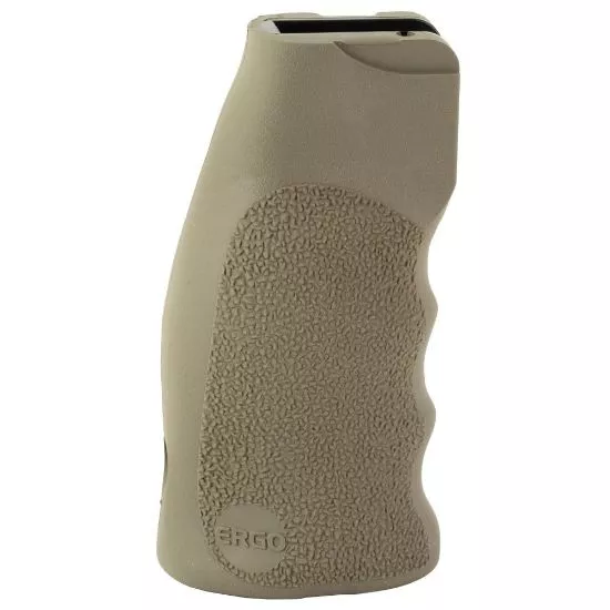 ERGO TDX-0 AR/M16 ZERO ANGLE FLAT TOP SUREGRIP, FDE
