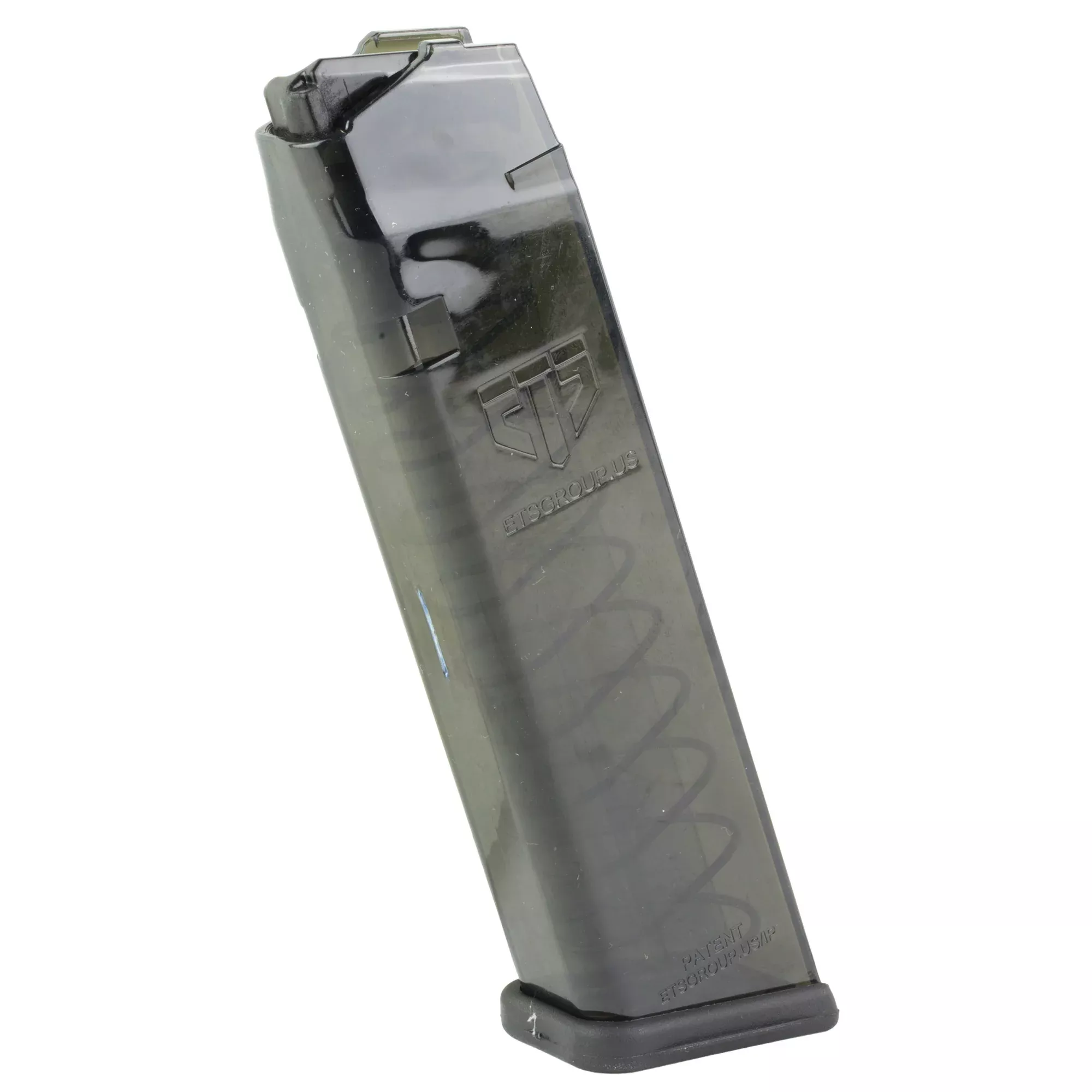 ETS Glock 20/29 10mm 20-Round Magazine – Clear Polymer Construction