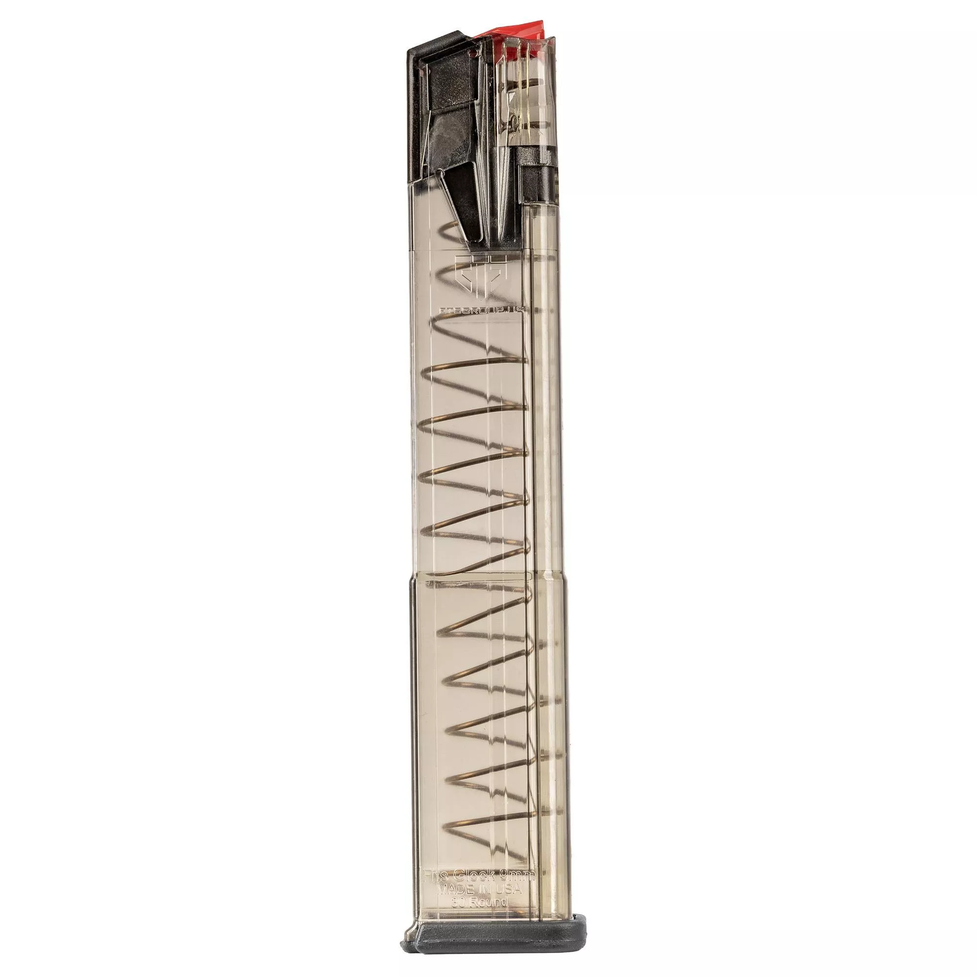 ETS Magazine OMEGA for Glock 17/19 9mm 30Rd Clear