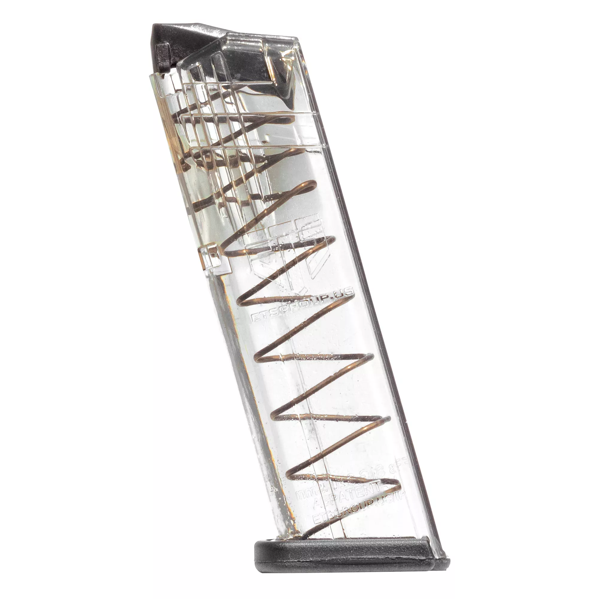 ETS Sig Sauer P320 9mm 15-Round Magazine – Clear Polymer Construction