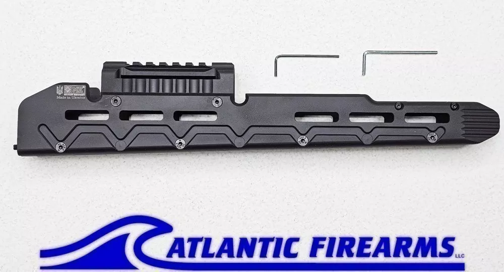 Extended Tactical Handguard for AK/AKM Rifles – Black – ME