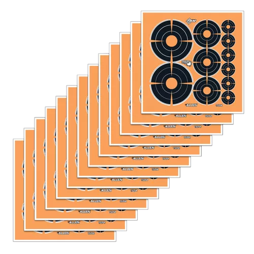 EZ-AIM Splash Reactive Bullseye Variety Pack - Black/Orange 12 per pack