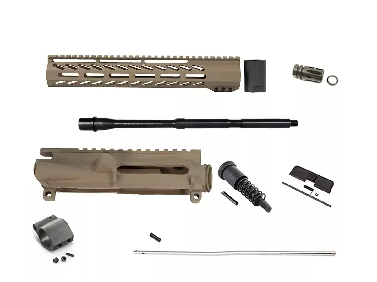 FDE 16″ Unassembled Upper Build Kit – 12″ M-lok