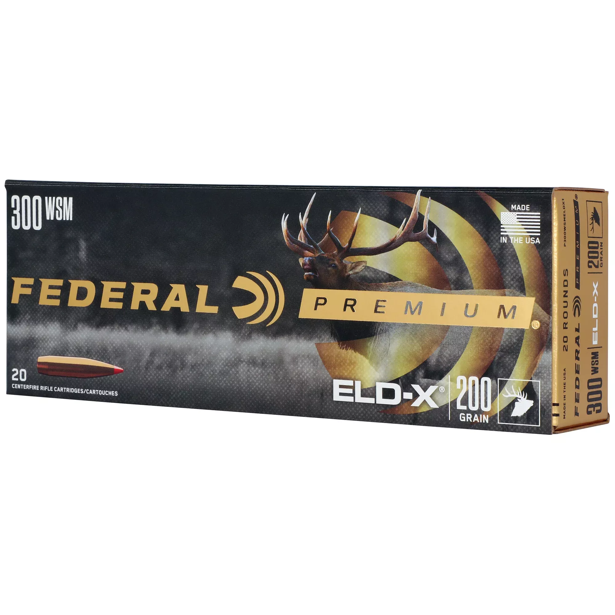 Federal Premium 300 WSM 200gr ELD-X – 20 Rounds
