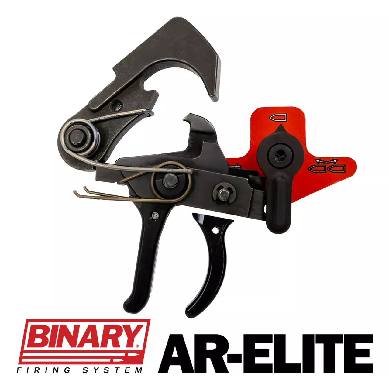 Franklin Armory BFSIII Binary AR-ELITE Binary Trigger for AR Platform w/Curve/Straight Trigger Bows 00-50631-BLK