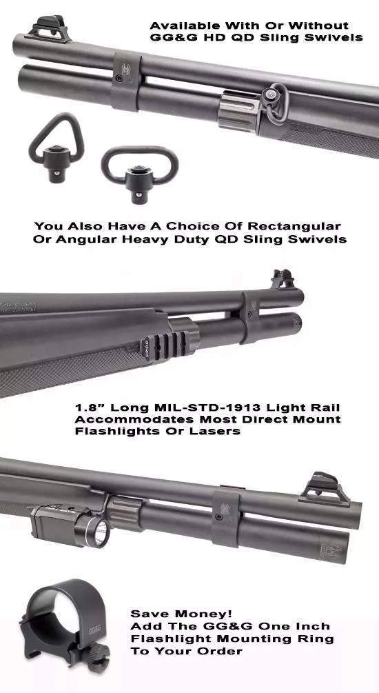 GG&G Benelli M2 Quick Detach Sling And Flashlight Mount