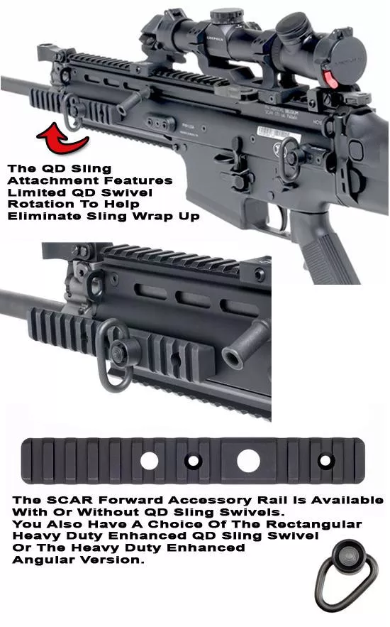 GG&G SCAR Forward Accessory Rail