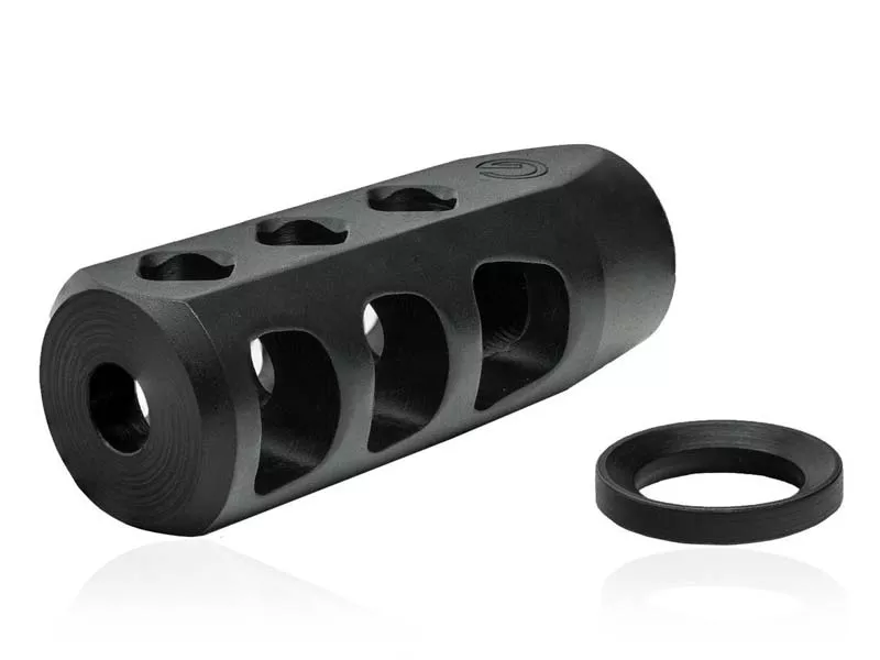 Ghost .223/5.56 AXE Muzzle Brake – Black Nitride