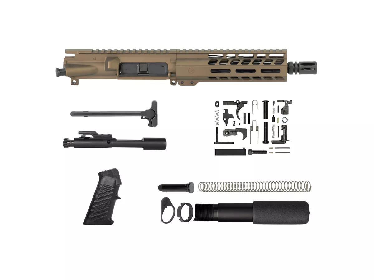 Ghost Firearms Elite 7.5″ 300 Blackout Pistol Kit – Burnt Bronze