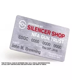 Gift Certificate - NFA Gun Trust