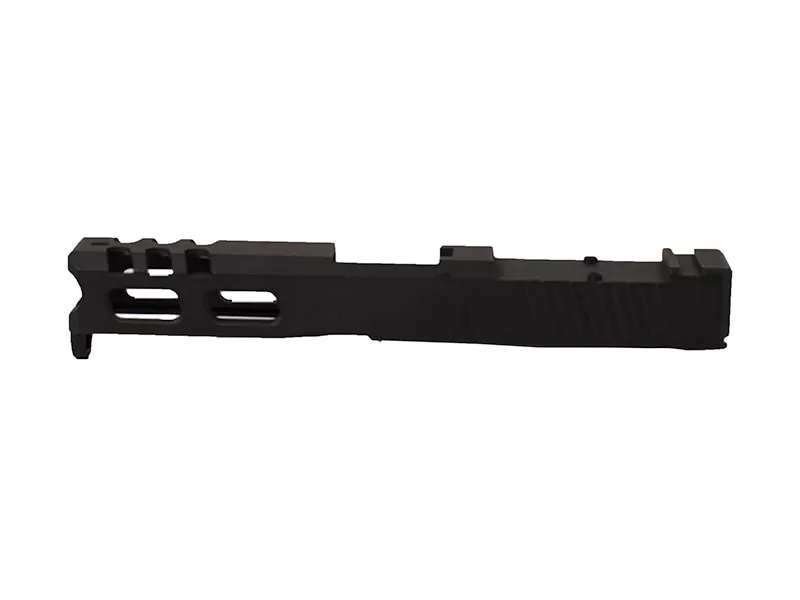 Glock 19 Compatible Gen 3 Skeletonized Slide Black