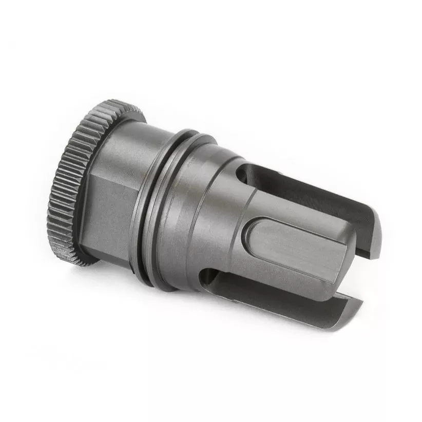 GRIFFIN ARMAMENT DUAL-LOK TITANIUM MINIMALIST STEALTH FLASH SUPPRESSOR
